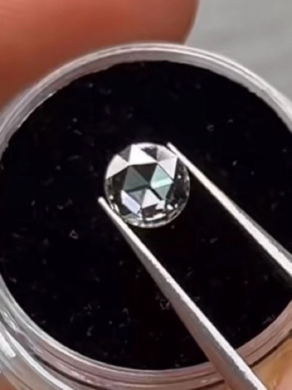 Rose Cut Lab-Grown Diamond - .50 Carat VERY RARE